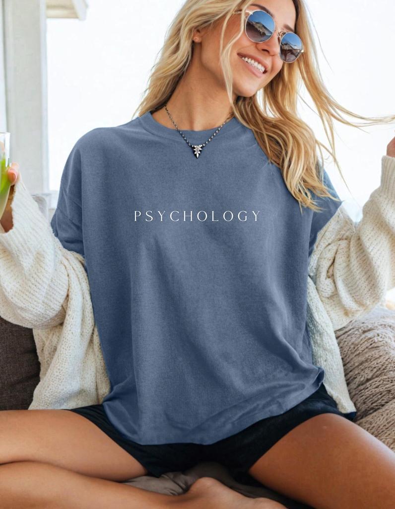 Psychology Shirt , Comfort Colors T Shirt , Psychology Student Gift , Psychology T Shirt , Therapist Shirt , Counselor Shirt