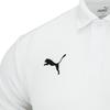 Puma Galleria Puma Team Goal Polo Mens ShorT Sleeve T shirT whiTe