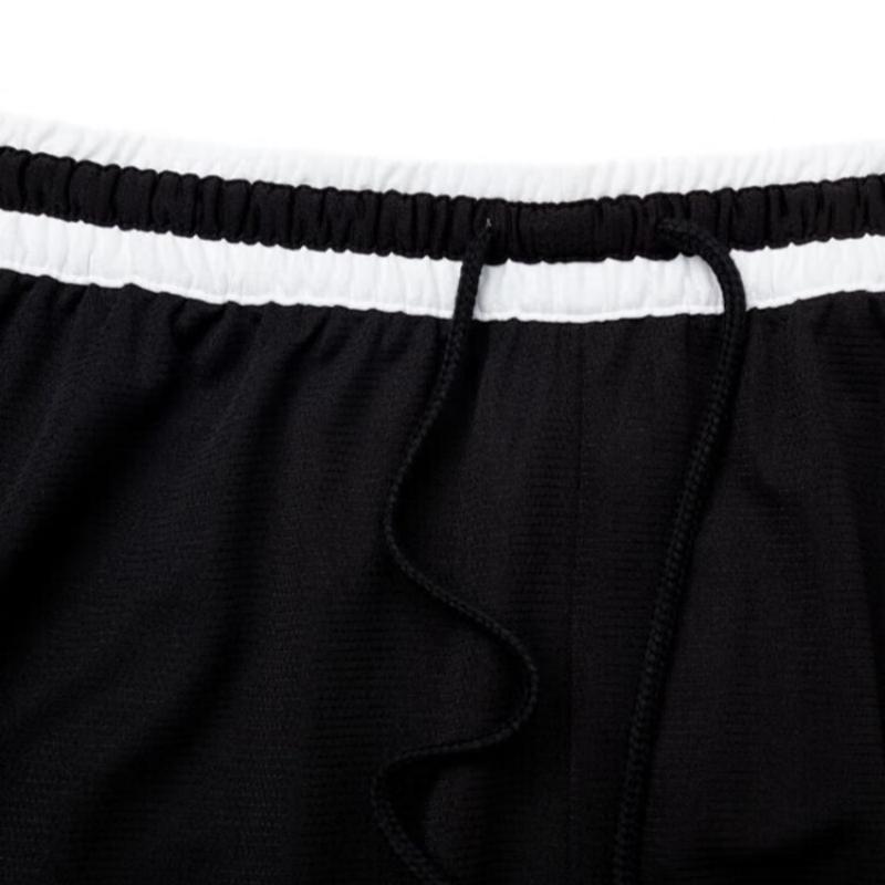 Nike Логотип Тренировочная Удобная Футболка с Круглым Вырезом и Коротким Рукавом, Трикотажные Шорты с Цветными Блоками, Повседневный Спортивный Комплект, Мужские Комплекты DV9840-100+DH7161-010
