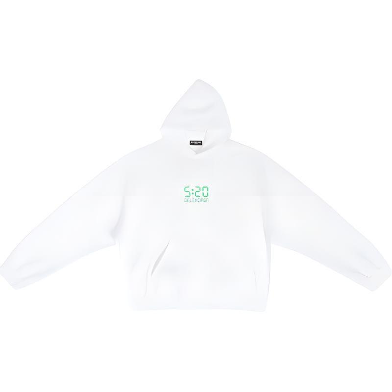 Balenciaga Толстовка унисекс белая 674986TMVL69164