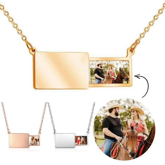 Ожерелье с подвеской, гальваническое покрытие, яркая отделка, антикоррозийное украшение, аксессуар для ожерелья-конверта