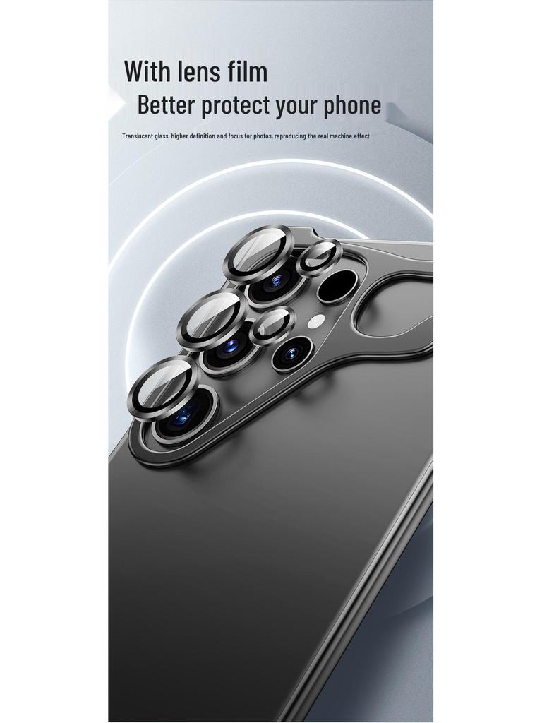 Металлический чехол для Samsung S24+ Ultra: Безрамочный, Ударопрочный, Ощущение голого металла
