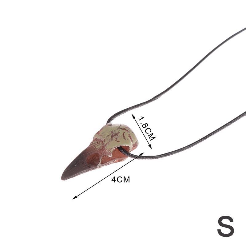3D Готический Кулон Череп Ворона Реплика из смолы Ворон Готический Подарок Хэллоуин Кулон Череп Ворона Ювелирные изделия