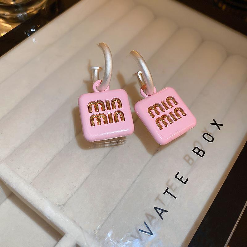 Серьги с розовыми цветами в форме сердца и кошачьим глазом, модные серьги, высококачественные серьги