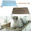 Comfortable and Durable For Cats Bearing 17.5KG Window Hammock Cat Hanging Beds Pet Hammock Bed With Mat Shelf Seat Bed