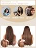 Hanature Jumbo Hair Расческа для ухода за волосами цвета шампанского, Расческа, Щетка, Для купания, Распутывание, Блеск, Антистатическая, Унисекс,