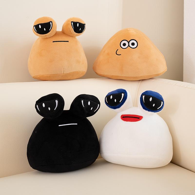 Cute Big Eyed Alien Mom With Baby Plush Toy Soft Stuffed Doll Kids Birthday Holiday Gift