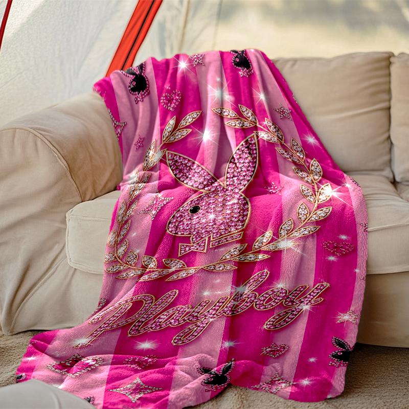 1pc Betty Boop Blanket, Cozy Valentine's Day Blanket, Multi-functional Nap Blanket Available Throughout the Four Seasons