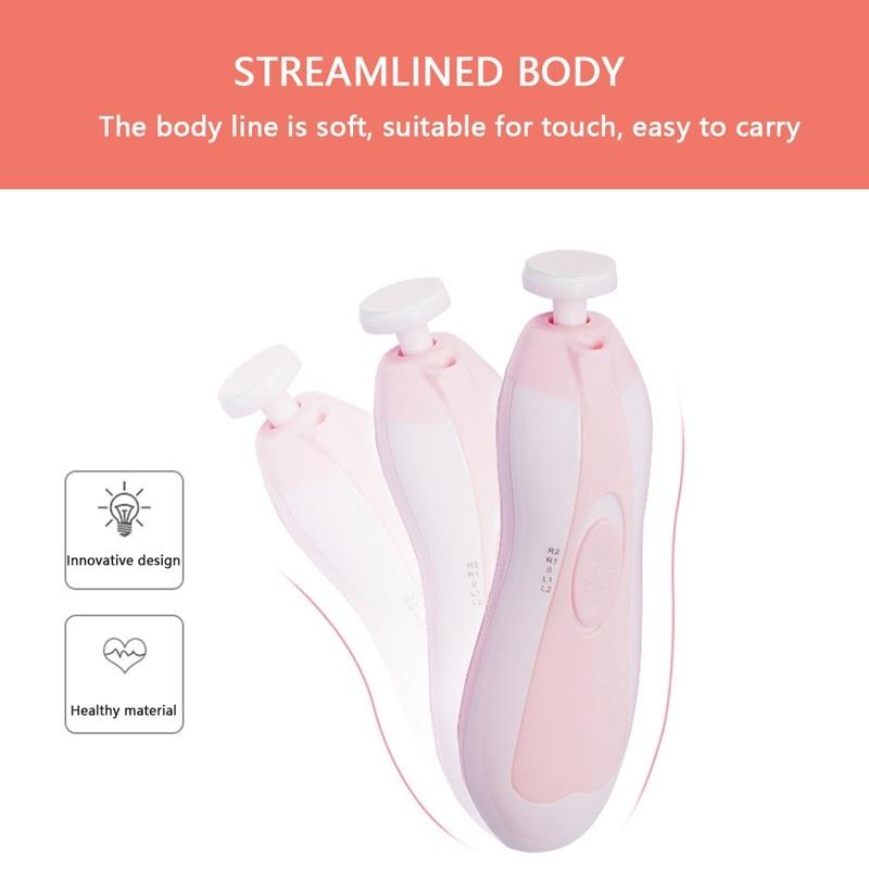 Safe Electric Nail Clipper Cutter Baby Nail Trimmer Manicure Pedicure Clipper Cutter Scissors Kids I