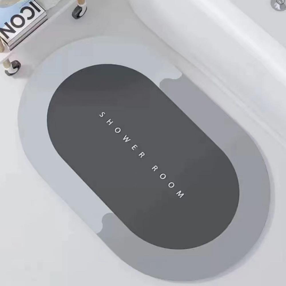 2 шт. Мягкая диатомовая грязепоглощающая подкладка, нескользящая, быстросохнущая, грязеотталкивающая, простая в уходе подкладка для пола