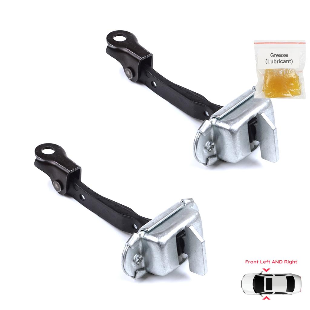 EDP1357-1 2 Pieces Front Door Stop Check Assy Limiter Strap for Toyota Yaris Echo Verso FunCargo Vitz Platz MK1 P1 P2 1999-2003 Pre-Facelift