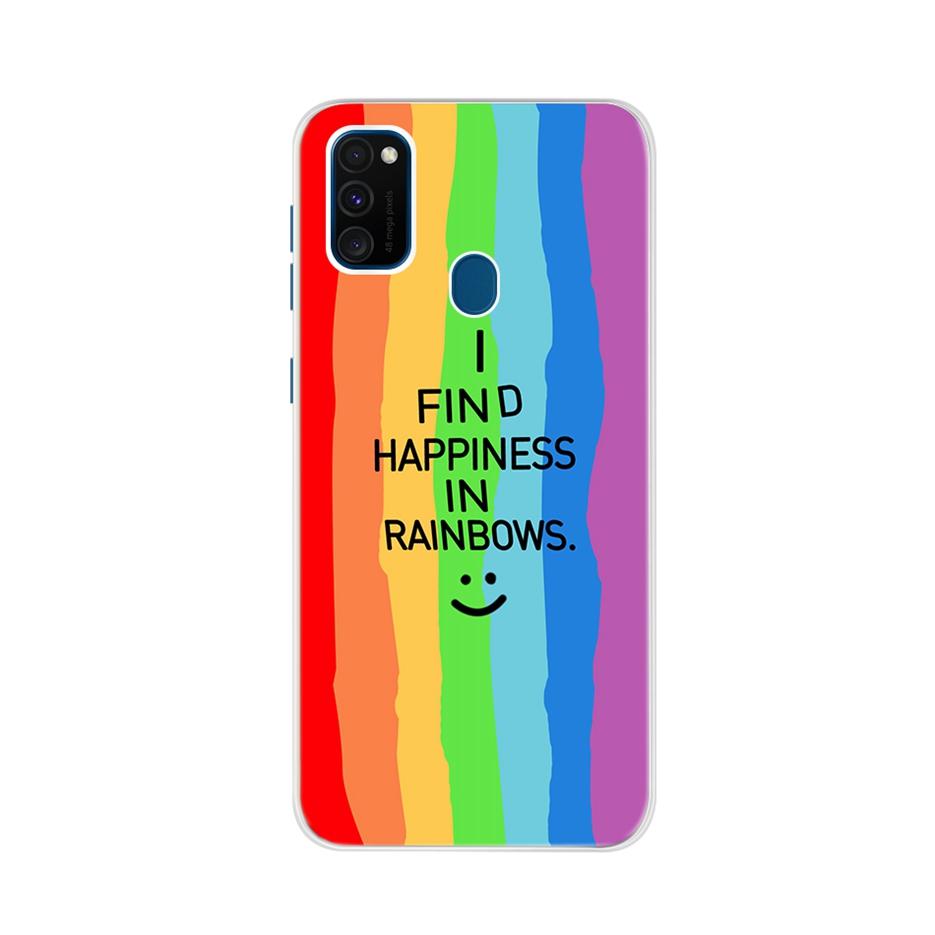 For Samsung Galaxy M21 Case Samsung M30s Soft Slim Cute Painted Phone Back Cover For Samsung M21 M 21 M215F Cases Bumper Fundas