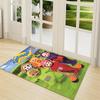 1Pc Rainbow Friends Parade Carpet Rug Customizable Soft Washable Antislip Home Living Room Sofa Mats Personalized Rug 0917103