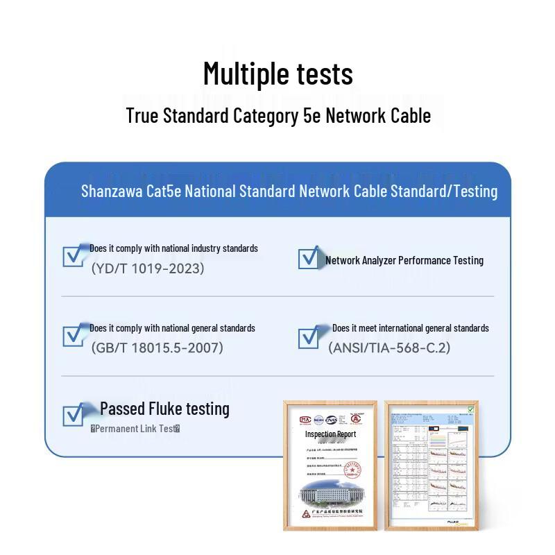 SAMZHE Cat5e Gigabit Ethernet Bulk Cable