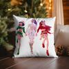 KPop Demon Hunters Blue Cat Christmas Party: Cute Cat Costume, Joy Overflowing Pillowcase Fashion Home Decoration