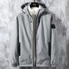Куртка мужская пальто весна и осень новый повседневный с капюшоном молодежная студенческая ветровка мужская верхняя часть
