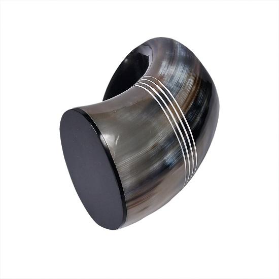 Лот из 4 кружков ручной работы с рогом викингов, кружка с рогом «Игра престолов», кольца из настоящего бычьего рога, резная кружка