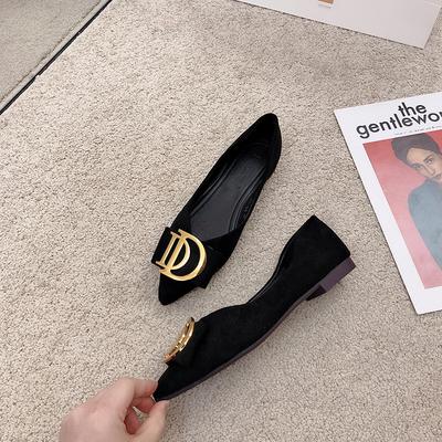 Модные остроносые балетки для женщин Новые туфли-лодочки Черные рабочие туфли Клетчатые неглубокие женские туфли супер большого размера 45 46 47 48 49 50