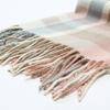 Fashionable Plaid Scarf for Women Autumn and Winter Imitation Cashmere Scarf Mid-length Warm Scarf Shawl Sweet Scarf Cute Scarf