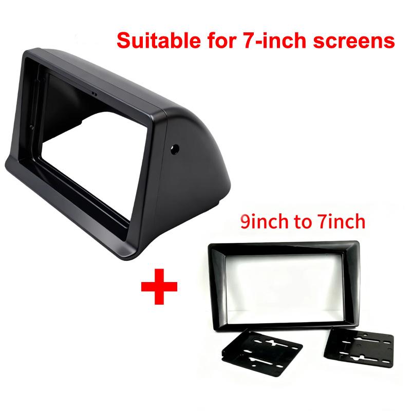 For Mitsubishi Pajero Montero V31 9/7Inch Car Fascia Frame Decorative Panel Mounting Auto Interior Accessories Modification Panel
