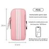 Phone Armband Waterproof Running Holder Shockproof Luminous Mobile Arm Case for Samsung Xiaomi Huawei Iphone 14 15 16 Pro Max 6