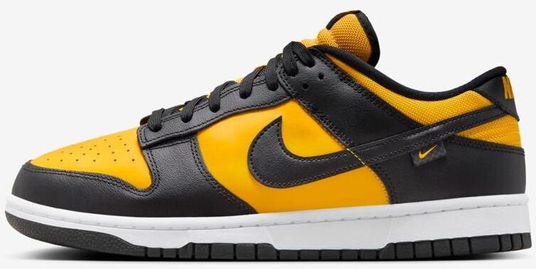 Кроссовки Nike Dunk Low Retro черный/белый/золотой