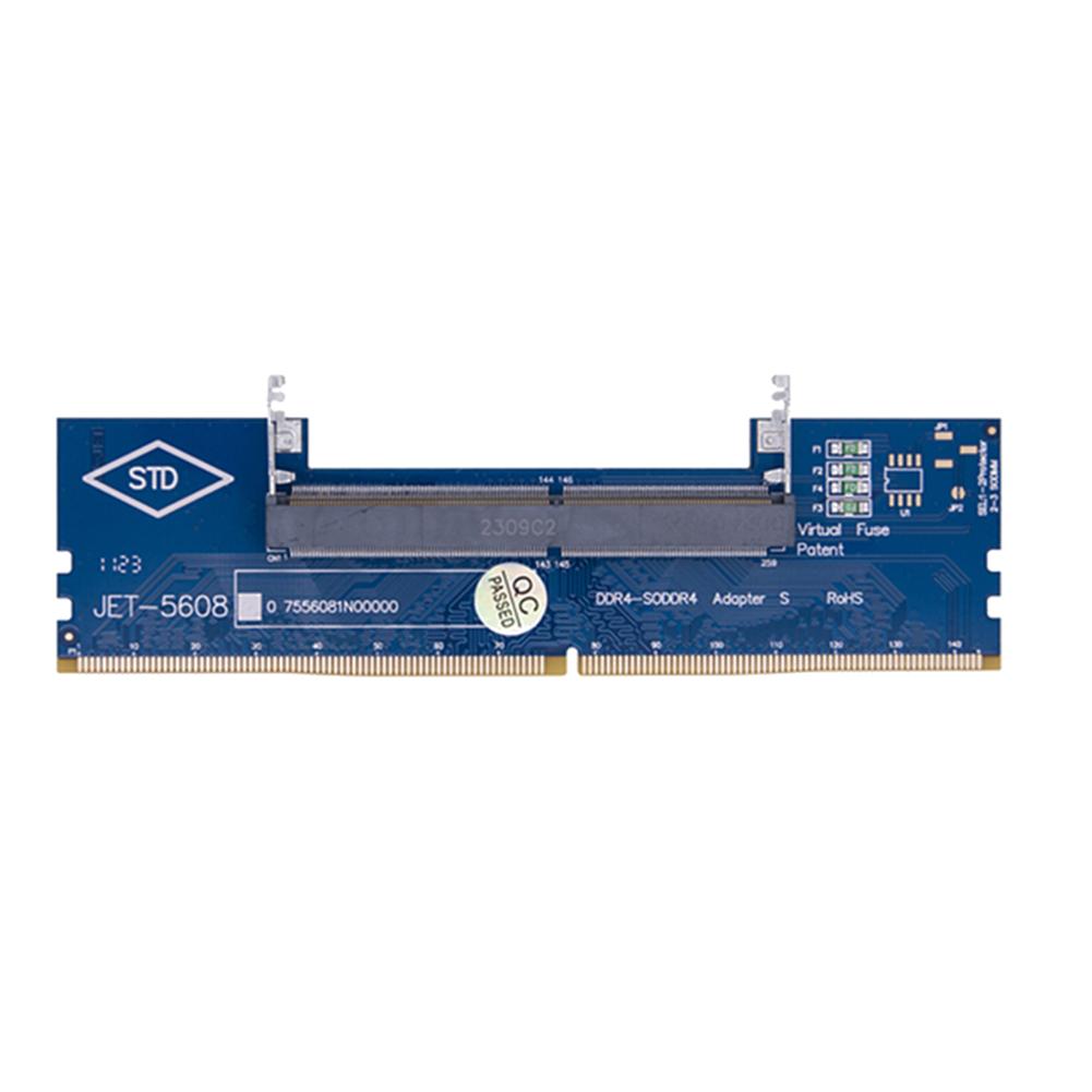 5-1PCS DDR3 DDR4 Адаптер памяти для ноутбука и настольного компьютера SO-DIMM к PC DIMM Card Connector Card Memory Stick RAM Connector Adapter