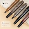 Four-Pronged Liquid Eyebrow Pencil Waterproof Long-Lasting Smudge-Proof Claw Tip for Natural Hair-Like Strokes