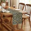 Flourishing Flowers Table Cover Pastoral Style Tablecloth Floral Table Runner  Home Decor
