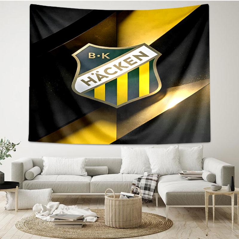 BK Hacken Print Tapestry - Portable Wall Decor Cloth, for Home, Dorm, Travel, Bedroom, Living Room - Ideal Birthday Housewarming Gift