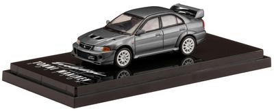 HJ64 Mitsubishi Lancer GSR Evolution 6 2000 Серый металлик Готовое изделие 1/64 (Т.М.Е.) (CP9A) (Пользовательский цвет)
