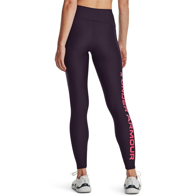 [Under Armor] UA Armour Branded LeggingTux Purple Pink ShockSM