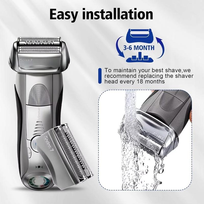 7# 70S Replacement Shaver Foil Heads Compatible with Electric Razors 720cc, 730cc, 735s, 750cc, 760cc, 790cc