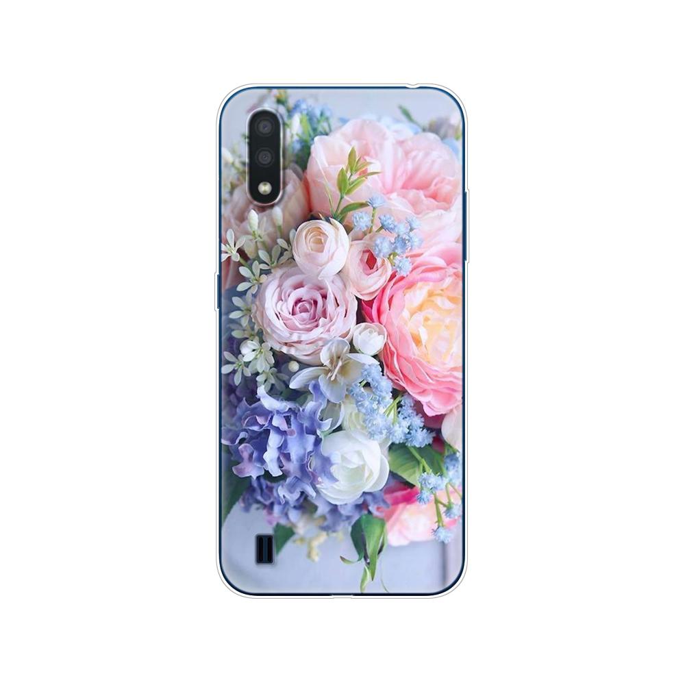 Чехол для Samsung A01, мягкий силиконовый чехол для задней крышки, прозрачный чехол для телефона Samsung Galaxy A01, GalaxyA01 A 01 A015, чехол 5,7 дюйма