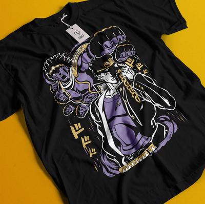 Футболка Jojo's Bizarre Adventure Аниме Манга Графический дизайн Футболка Все размеры