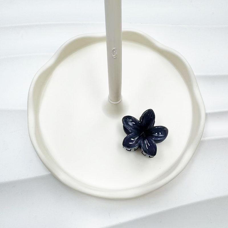 Европейский и американский Франжипани 4 см Модный зажим-краб для волос для пляжного отдыха