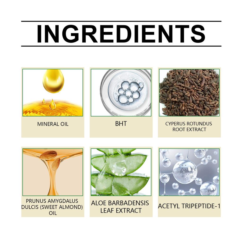 Масло для удаления волос, нежные ингредиенты увлажняют и питают гладкую и нежную кожу Масло для удаления волос 60 мл