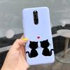 For Huawei Nova 2i Case Candy Colorful Matte Soft Silicone Cover for Huawei Mate 10 Lite RNE-L21 RNE-L22 Phone Cases Nova2i Capa
