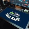 Подушка с принтом Seattle Seahawks Нескользящий Большой Коврик для Мыши/Ноутбука/Планшета XXL Коврик Игровой Коврик для Мини-ПК С заблокированным краем
