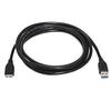 USB 3.0 Type MicroUSB 3.0 Flow Black Cable 1 Meter