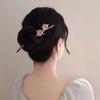 Elegant Floral Hairpin – Traditional Korean Style Gift for Special Occasions