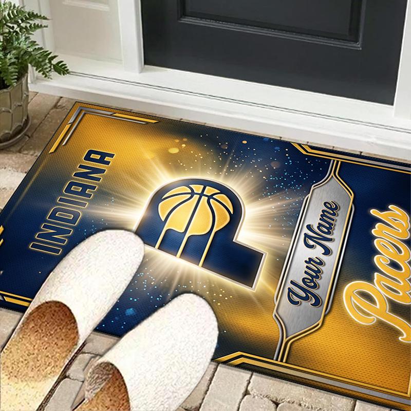 Custom NamePacers Basketball Team Carpet, Indoor Rug, Chair Rug, Living Rooms, Doormat Made From Polyester Home Decor Birthday Christmas Gifts
