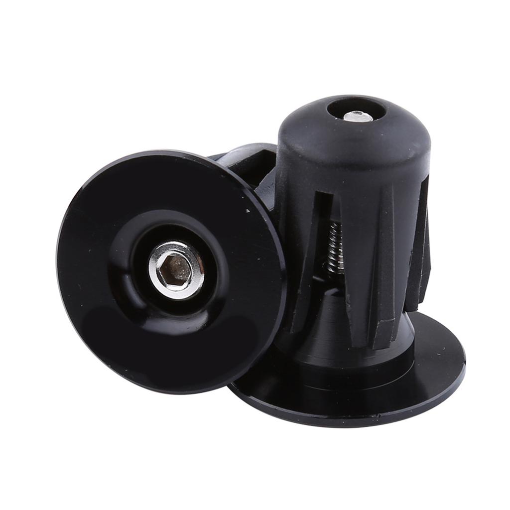 2 шт. цветные алюминиевые велосипедные рули, ручки, заглушки, колпачки