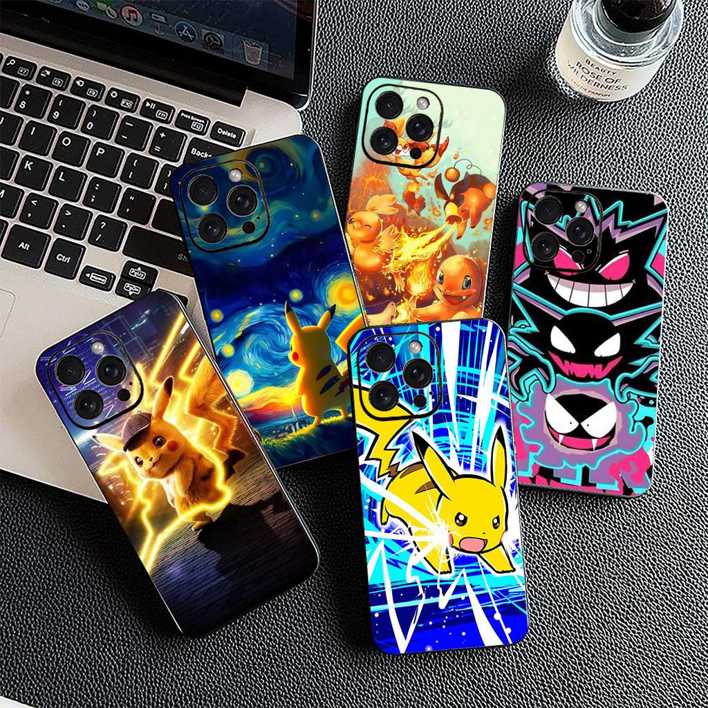 for Huawei P30 P20 Mate 20 Lite Pro Y7a Y6P Y7 2019 Nova 5T 3I p30Lite Phone Cover Soft Case P-Pokemons GO Gengar P-Pikachus