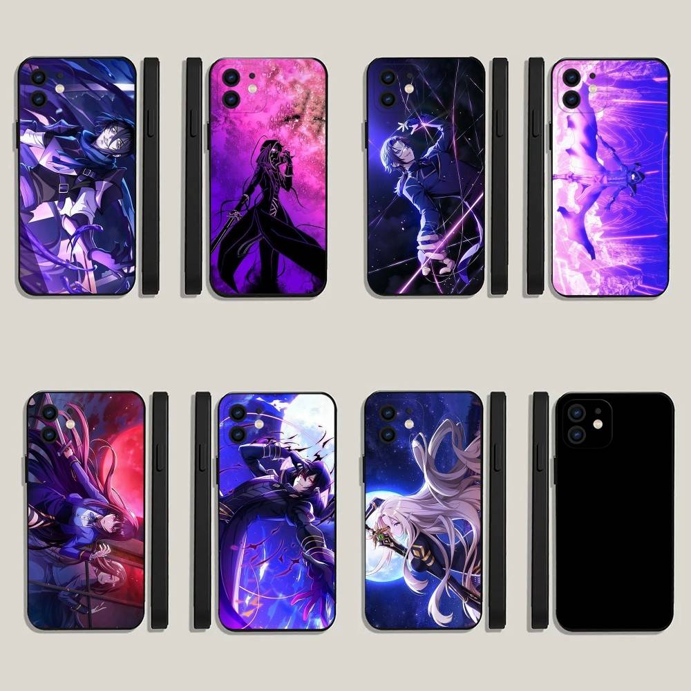 The Eminence in Shadow Phone Case For iPhone16,15,14,13,12,11,Plus,Pro Max,XS,X,XR,SE,Mini,8,7 Soft Silicone Black Cover