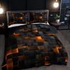 Abstract Grid Geometry Series Quilt Cover Digital Printing Bedding Set Down Duvet Cover for Bedroom Room