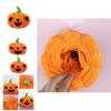 Unique Flip-over Pumpkin Plush Toy Cartoon Style Short Plush Material 18cm Tall