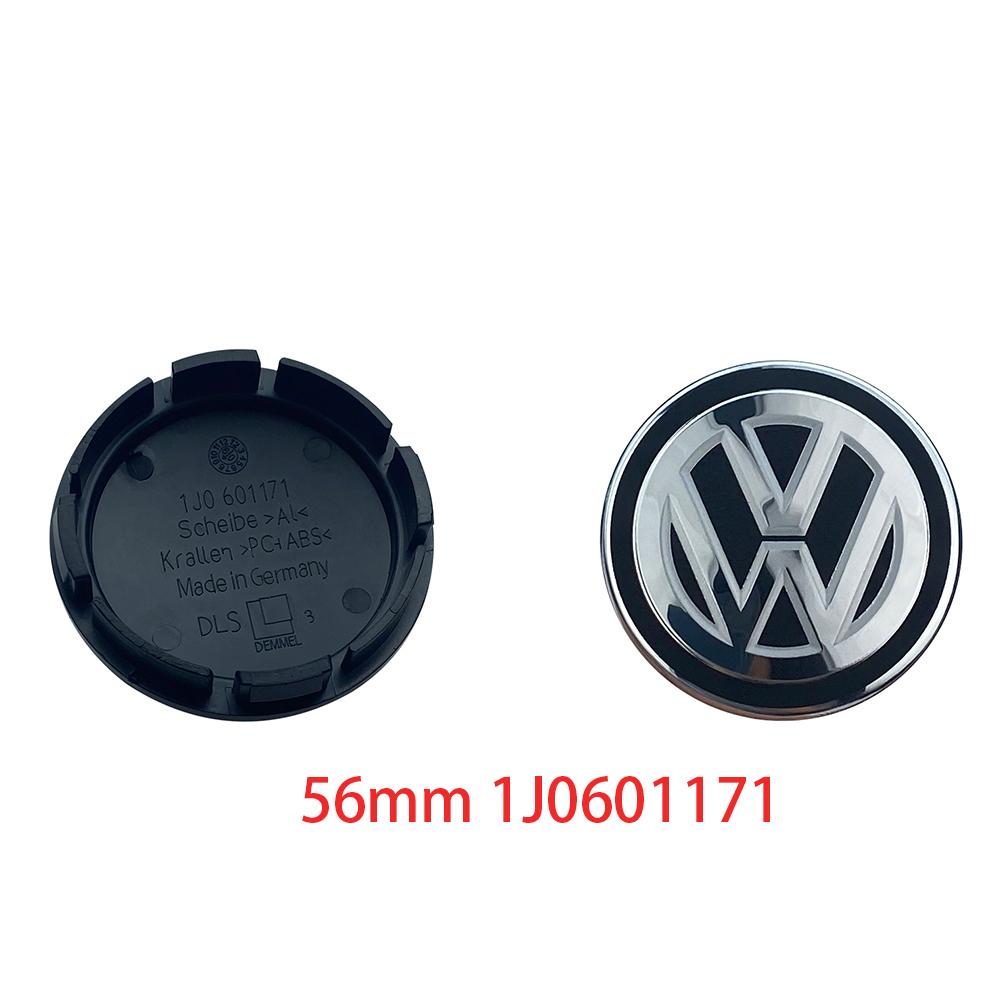 4pcs 55mm 56mm 65mm Car Wheel Center Hub Caps Cover for VW Volkswagen Golf Polo Passat Touran GTI CC B5 B6 Jetta accessories QK1
