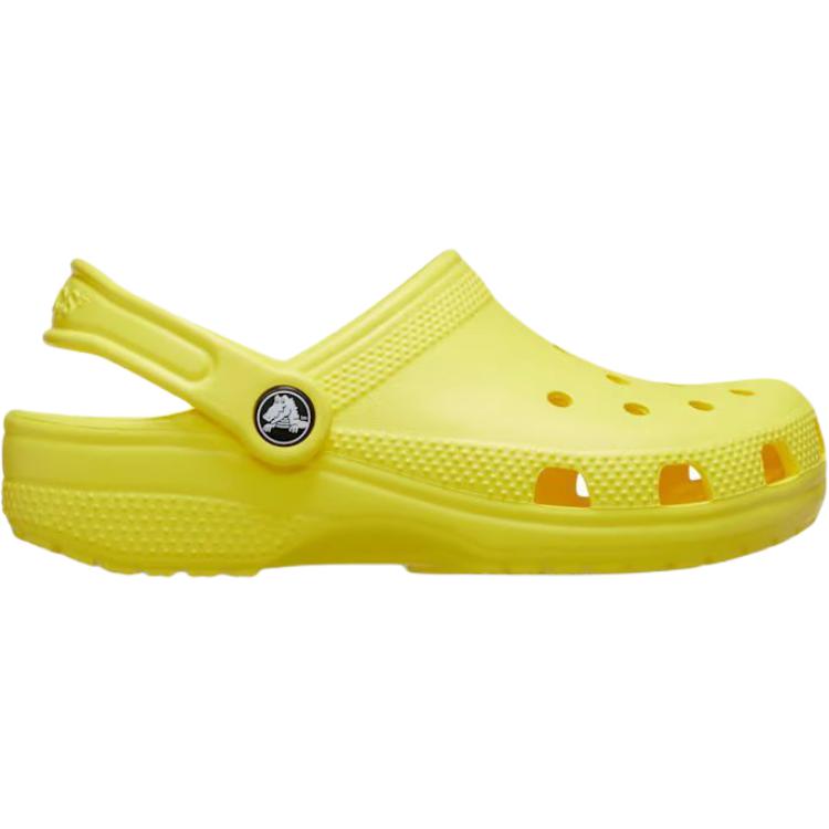 Crocs Классические клоги Удобные Нескользящие Прочные Низкие Детские сандалии Желтые Детские сандалии 206991-77J