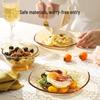 Maxcook High Borosilicate Glass Serving Plate